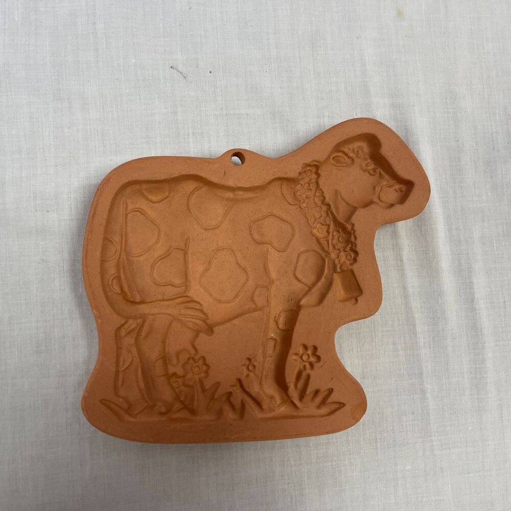 Cotton Press Cookie Mold Cow Shape